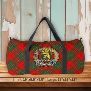 Sac De Sport Blason de Clan Cumming sur tartan