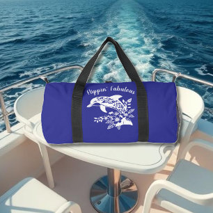 Sac De Sport Bleu fabuleux de Hawaiian Dolphin Flippin