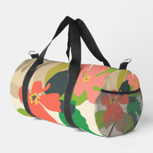 Sac De Sport Blocs de couleurs du jardin floral