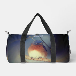 Sac De Sport Bluebird Animal Nature Personnalisée