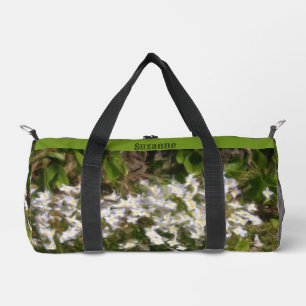 Sac De Sport Bluets Tiny Flowers Peinture à l'huile Personnalis
