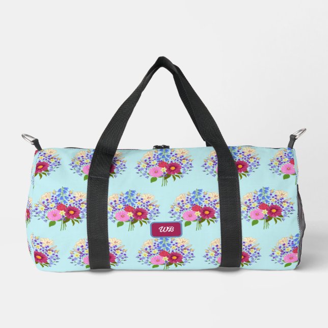 Sac de sport Blumenstrauss Light Blue (Recto)