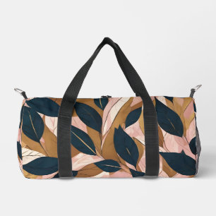 Sac De Sport Blush Pink Gold Boho Collection Feuille tendance