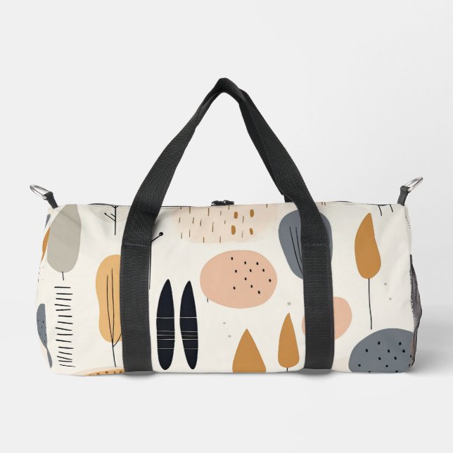 Sac De Sport Boho Abstraite Retro Popular Collection (Recto)