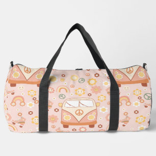 Sac De Sport boho années 1960 hippie peace van