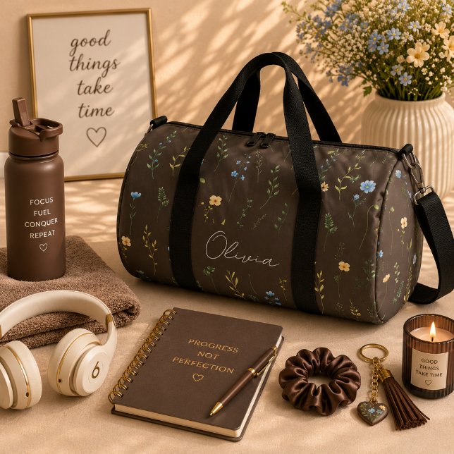 Sac De Sport Boho Floral Arc-en-ciel (Créateur téléchargé)