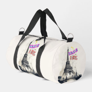 Sac De Sport Bonjour Paris coloré