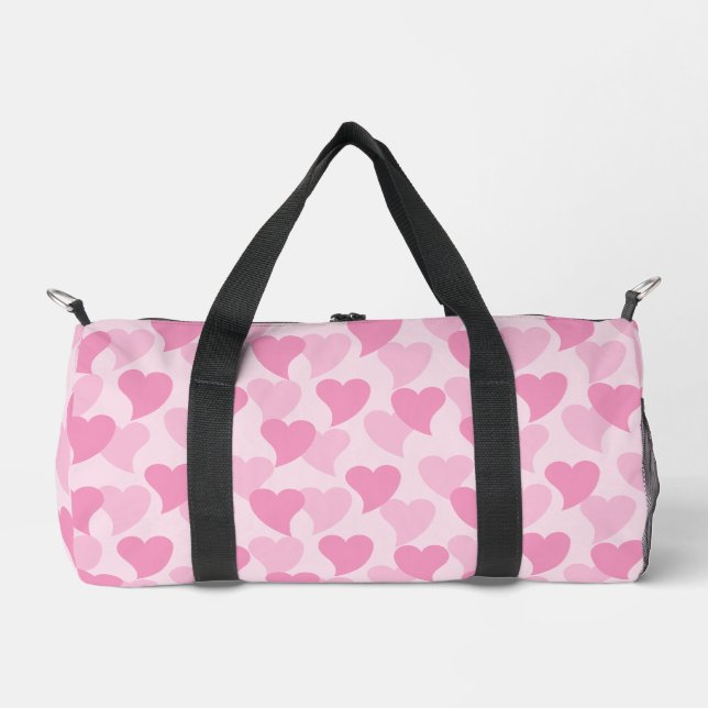 Sac De Sport Bons Coeurs Motif sans couture (Recto)
