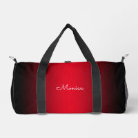 Bordure noire ombre rouge