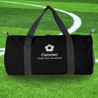 Boule de soccer Nom personnalisé Texte d'équipe pe