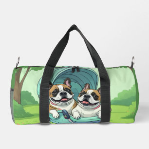 Sac De Sport Bouledogue français Zwillinge Bouledogue français