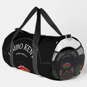 Sac De Sport Bricolage Kényan : Une beauté kaléidoscopique