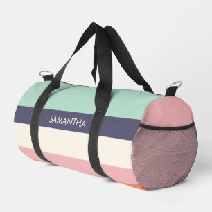 Sac De Sport Brochure de menthe Blocs de couleurs modernes Bloc