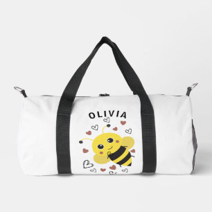 Sac de sport Bubble Bee avec cœurs de style petit