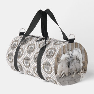 Sac De Sport Buttes de Peinture Keeshond à la porte mignonne ch