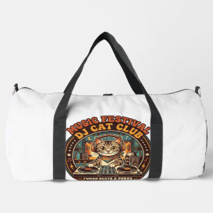 Sac De Sport Cadeau de Festival de Musique DJ Chat Amateur de C