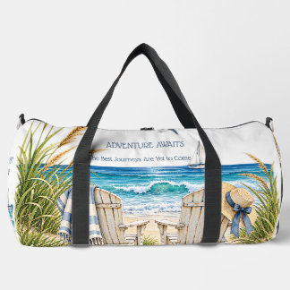 Sac De Sport Cadeau de voyage de retraite côtière aventure