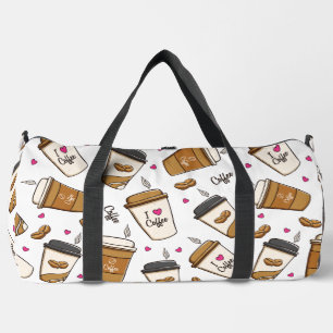 Sac De Sport Cafés, Fèves de café, Amateur de café, Coeurs