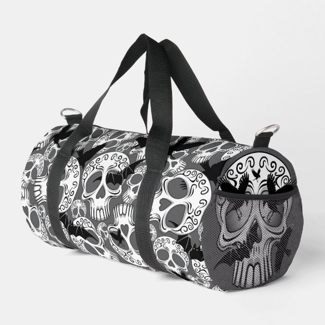 Sac De Sport Calaveras décoratives Halloween (Coin droit)