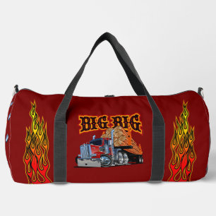 Sac De Sport Camion américain de dessin animé "Big Rig"
