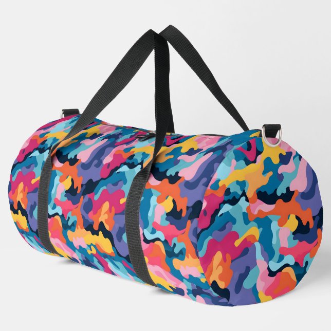 Sac De Sport Camouflage arc-en-ciel (Coin gauche)