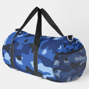 Sac De Sport Camouflage Bleu Camo Motif de l'armée