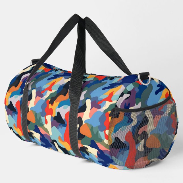 Sac De Sport Camouflage coloré (Coin droit)