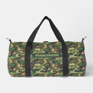 Sac De Sport Camouflage Militaire Woodland Imprimer - Personnal
