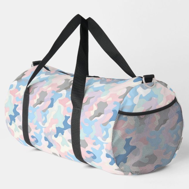 Sac De Sport Camouflage pastel clair (Coin droit)