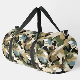 Sac De Sport Camouflage vert foncé