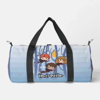 Sac De Sport Caricature Harry, Ron, & Hermione Voler Dans Woods