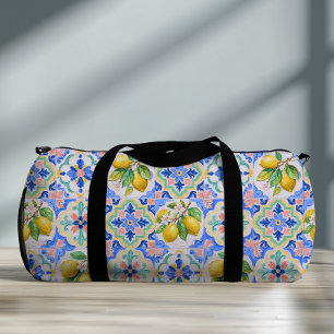 Sac De Sport Carrelage en forme de citron de la côte méditerran