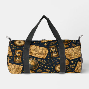 Sac De Sport Carte céleste vintage et motif d'astronomie