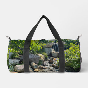 Sac De Sport Cascade forestière   verdure forestière