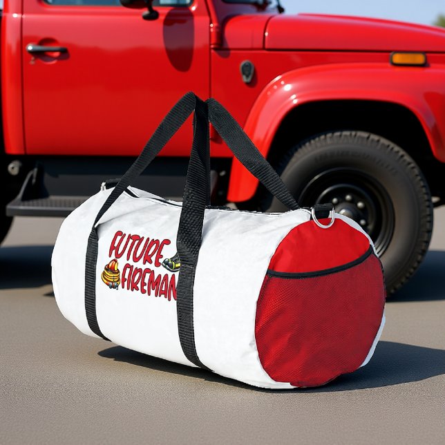 Sac De Sport Casque et bottes de futur pompier (Créateur téléchargé)