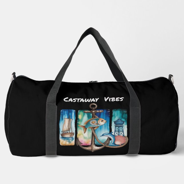 Sac De Sport  Castaway Vibes Nautical Adventure  (Recto)