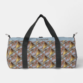 Sac De Sport Cèdre cirage d'oiseaux Berries Nature Personnalisé
