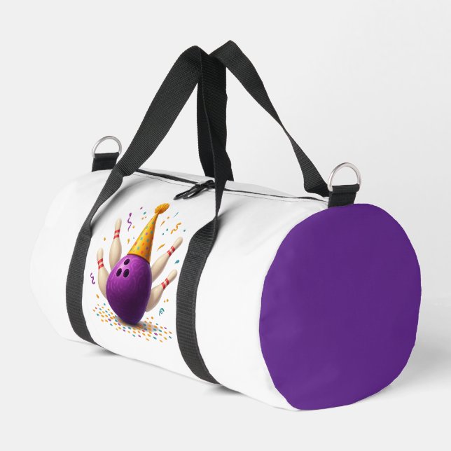 Sac De Sport Célébration de fête de bowling 🎳✨  (Coin gauche)