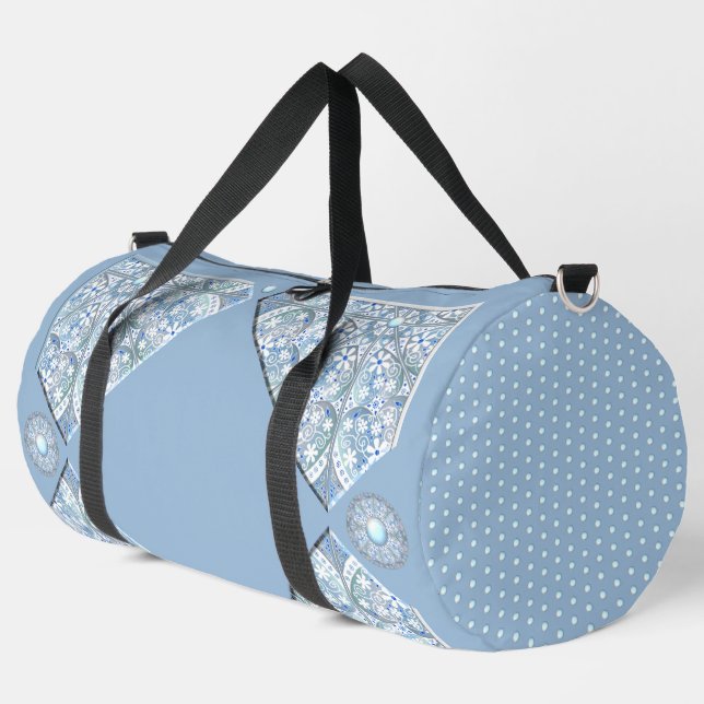 Sac De Sport Céramique Lace bleu clair (Coin gauche)