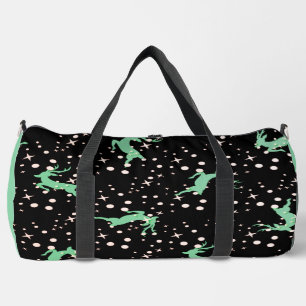 Sac De Sport Cerf de Noël Étoile Motif Hivernal 