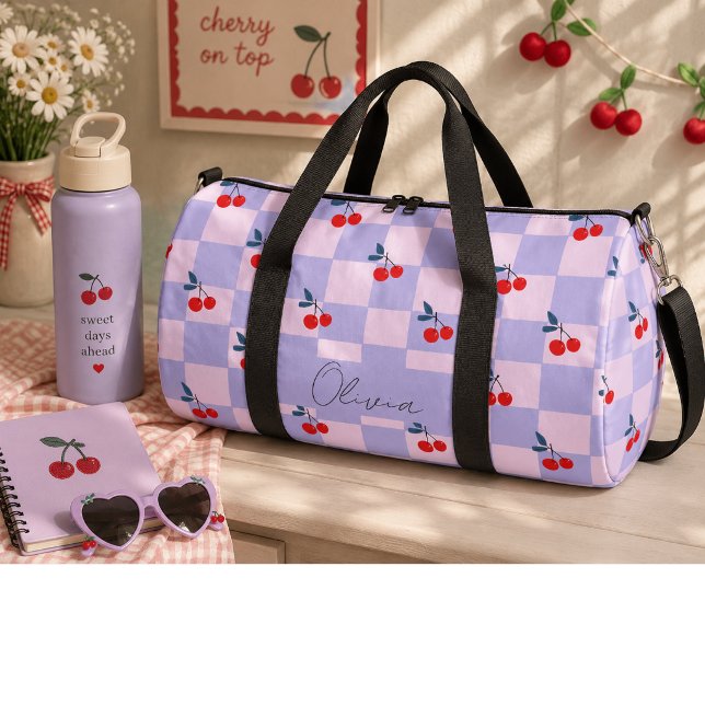 Sac De Sport Cerises rouges sucrées  (Créateur téléchargé)