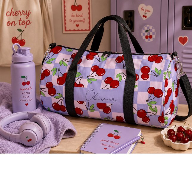 Sac De Sport Cerises rouges sucrées  (Créateur téléchargé)