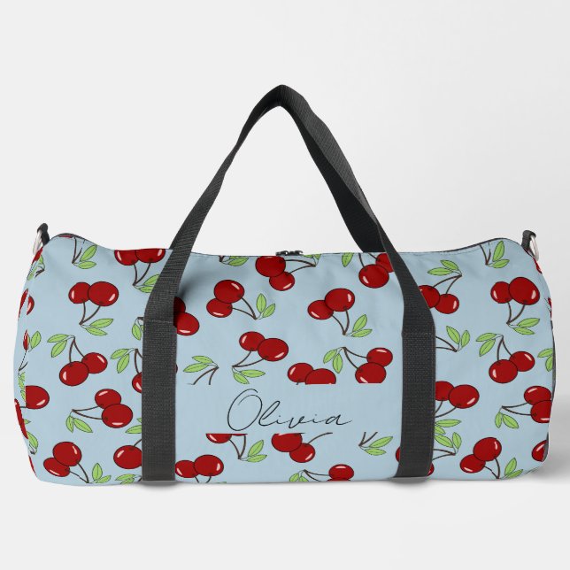 Sac De Sport Cerises rouges sucrées (Recto)