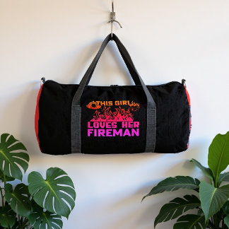 Sac De Sport Cette Fille Aime Son Pompier