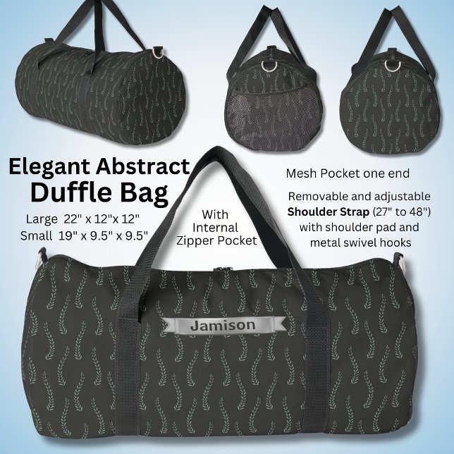 Sac De Sport Changer de nom, Brown moderne Fermes d'olive Abstr (Créateur téléchargé)