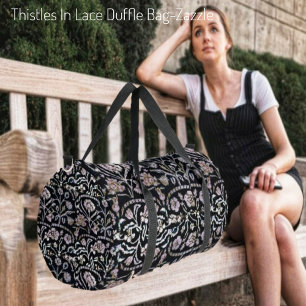 Sac De Sport Chardons En Dentelle