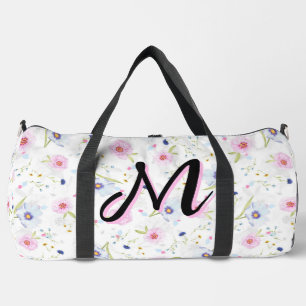Sac De Sport Charmant Cottagecore Fleur de Sauvage Floral Éléga