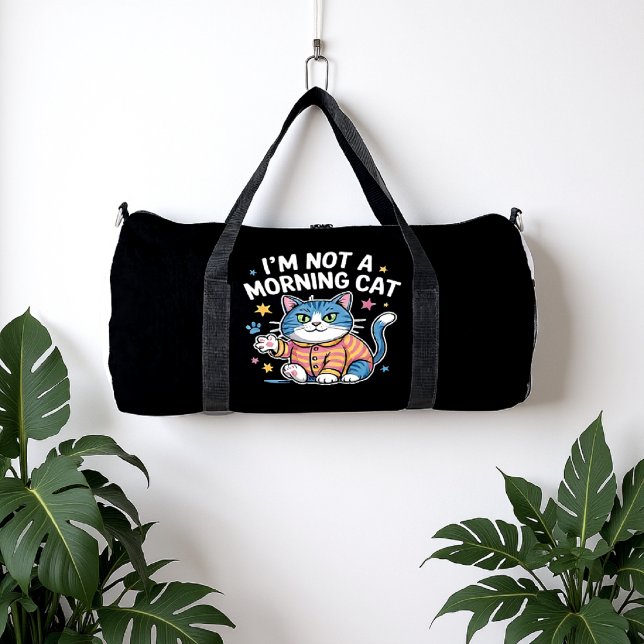 Sac De Sport Chat Matinal Récalcitrant (Créateur téléchargé)