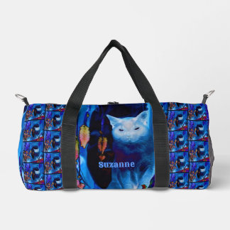 Sac De Sport Chat Siamois Poser Abstrait Personnalisé