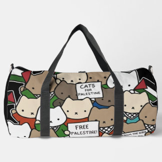 Sac De Sport Chats pour la Palestine – Kawaii Cats pour la Just